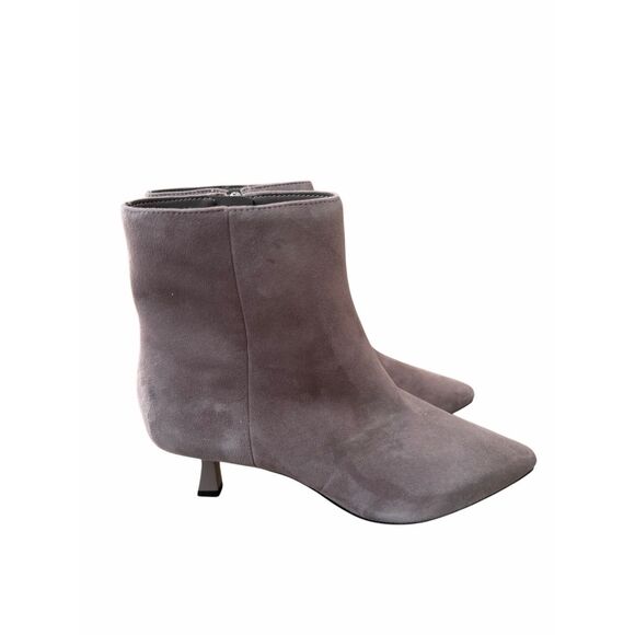 Marc Fisher LTD Kolton Kitten Heel Bootie Size 6 Light Gray NEW - Picture 3 of 9
